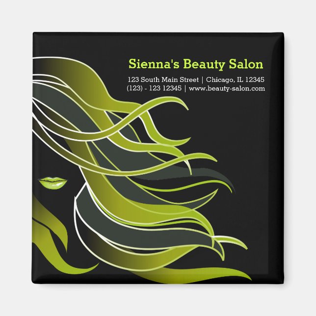 Íman Estilista de cabelo (Frente)