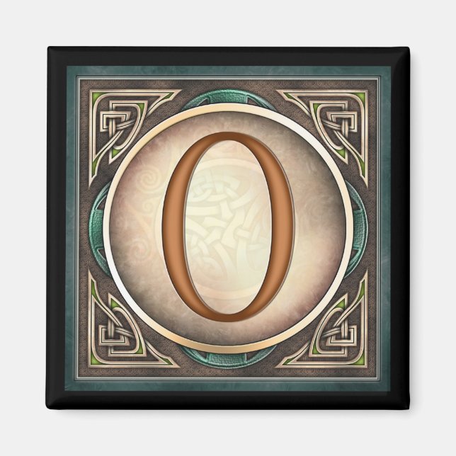 Íman Estilo A, "0" - Números Celulares (Frente)