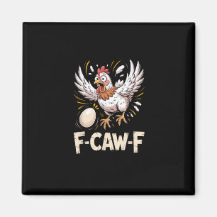 Íman Estilo Casual Criativo Galinha F Caw F Engraçado