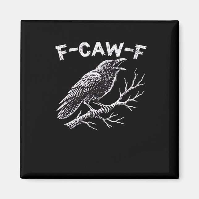 Íman Estilo Criativo F-Caw-F (Frente)
