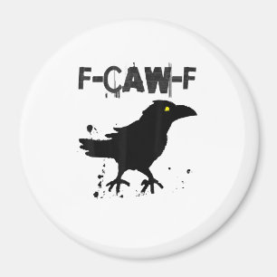 Íman Estilo Criativo Humor Corvo Café Grunge