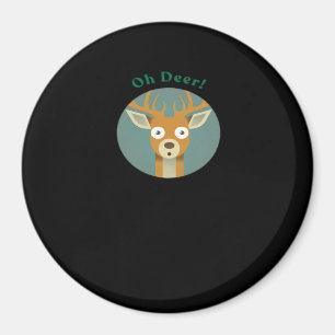 Íman Estilo Criativo Oh Deer
