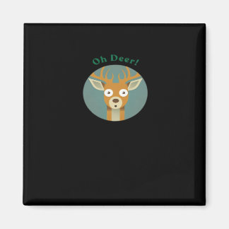 Íman Estilo Criativo Oh Deer