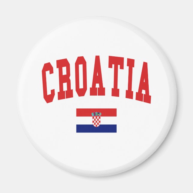 Íman Estilo Croácia (Frente)