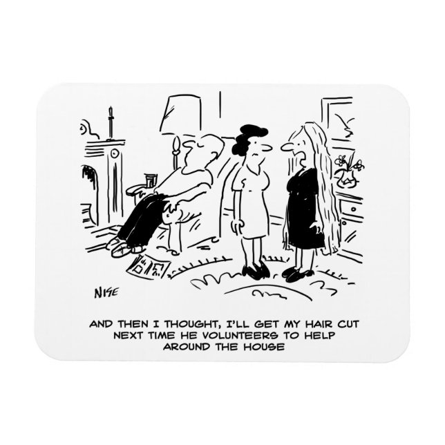 Íman Estilo de Cabelo Longo Devido à Ausência de Estimu (Horizontal)