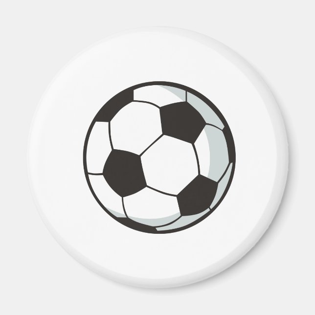 Íman Estilo de Cartografia da Bola de Futebol (Frente)