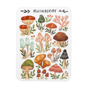 Íman Estilo de Cogumelos Caçadores de Cogumelos