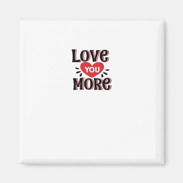 Íman Estilo de design criativo de amor  (Frente)
