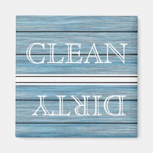 Íman Estilo de Madeira Lava-louça Magnética Limpa e S