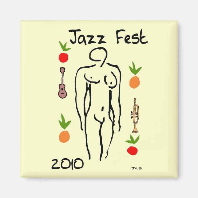 Íman Estilo de Matisse de Fest Jazz (Frente)