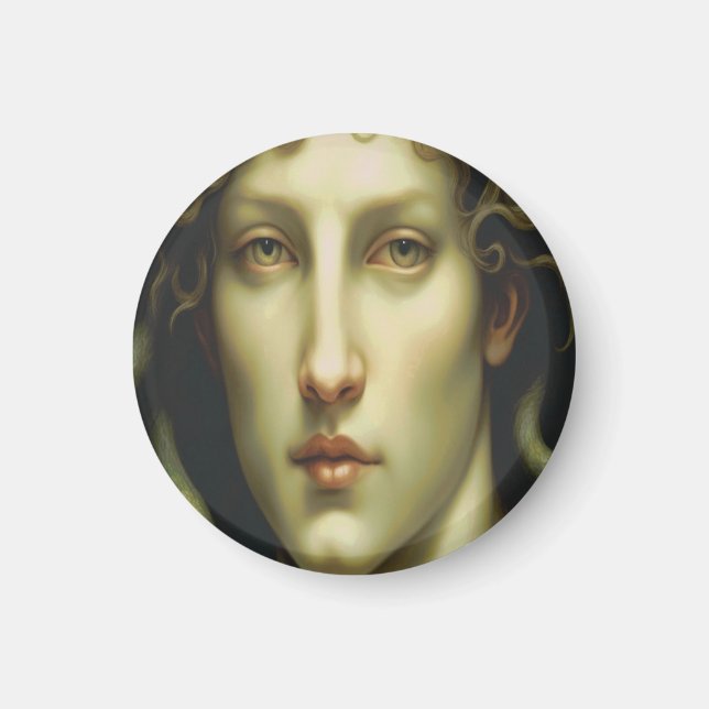Íman Estilo de Renascença do Medusa (Frente)