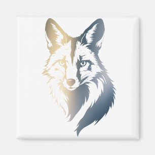 Íman Estilo de silhueta da ilustração da natureza da Fo