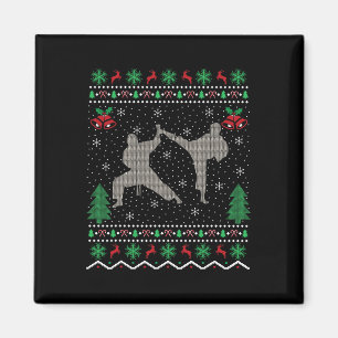 Íman Estilo de Suéter Ugno Xmas Artes Marciais Cristo d