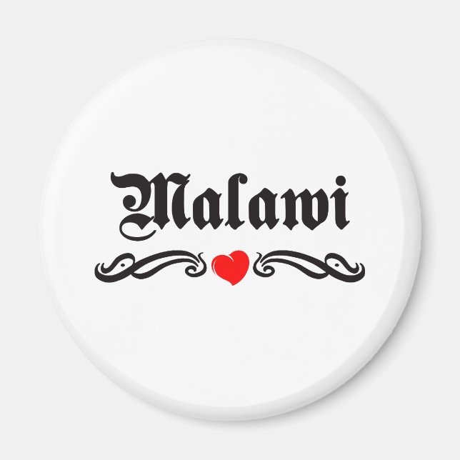 Íman Estilo de Tatuagem da Macedônia (Frente)