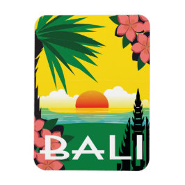 Íman Estilo de viagens vintage Bali