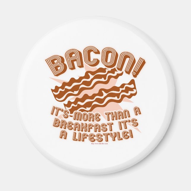 Íman Estilo de vida Bacon (Frente)
