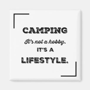 Íman Estilo de vida de acampamento