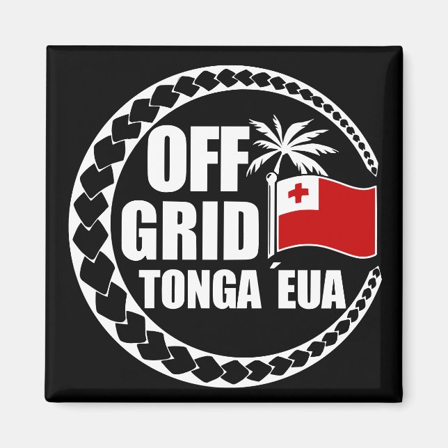 Íman Estilo de Vida Tonga Eua Fora da Rede (Frente)