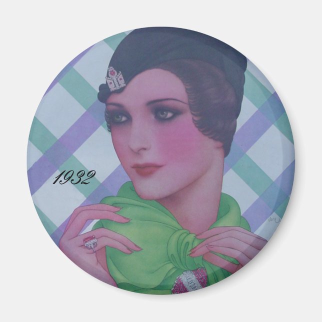 Íman Estilo de Vintage 1932 (Frente)