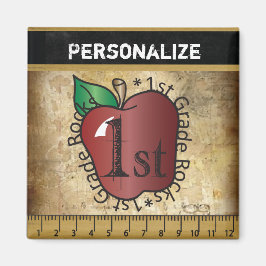 Íman Estilo de Vintagem 1rua Magnet Do Professor