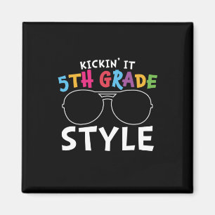 Íman Estilo do 5 do Professor de 5º grau