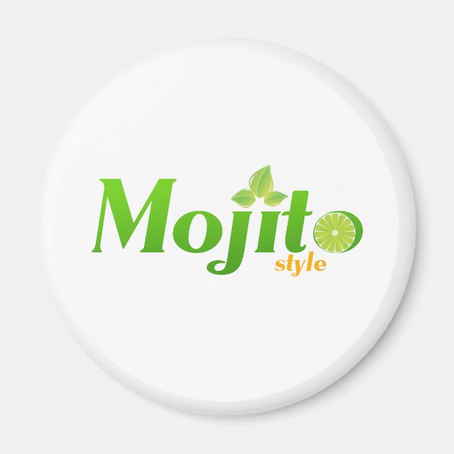 Íman Estilo do Mojito (Frente)