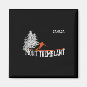 Íman Estilo dos anos 80 Mont Tremblant Can. Esqui Vinta