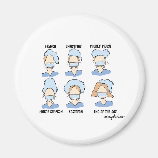 Íman Estilo Embriologista (Frente)