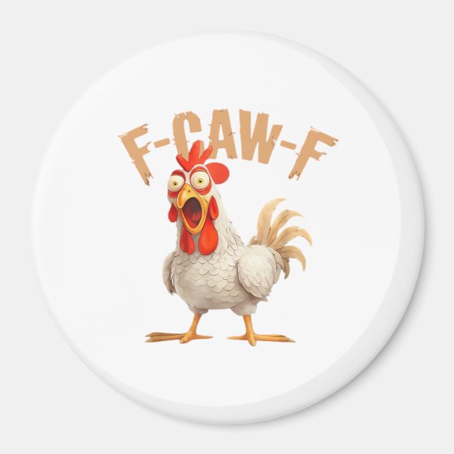 Íman Estilo Estético Clássico F-Caw-F (Frente)
