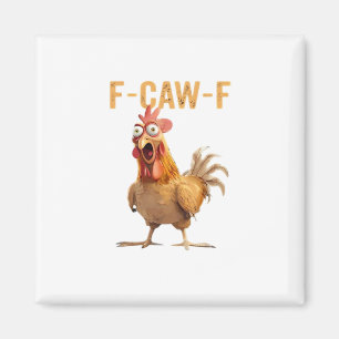 Íman Estilo Retro Clássico F-Caw-F