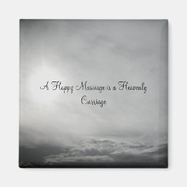 ÍMAN ESTILO ROMÂNTICO DE DESIGN MAGNET NO DIA DO CASAME