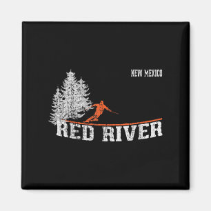 Íman Estilo Vermelho Rio Nm Estilo 1980s Escadas na Vin