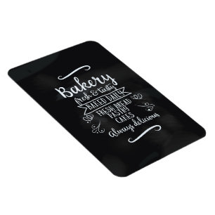 Íman Estilo Vintage Bakery poster