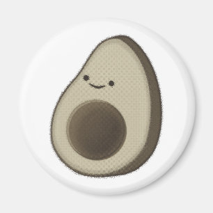 Íman Estilo Vintage Desenho Avocado