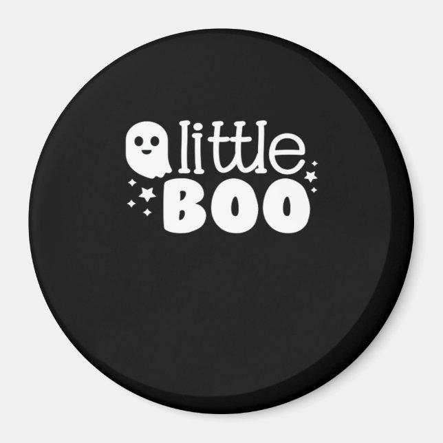 Íman Estilo Vintage Lil Boo Halloween (Frente)