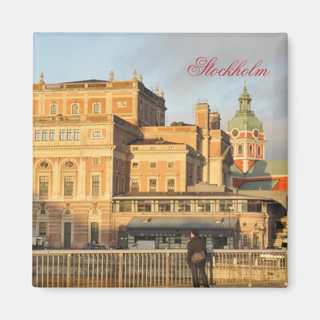 Íman Estocolmo, Suecia (Frente)