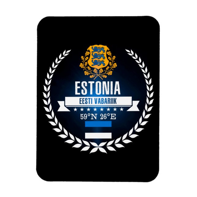 Íman Estônia (Vertical)