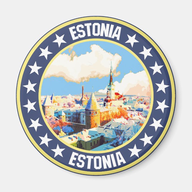 Íman Estônia (Frente)