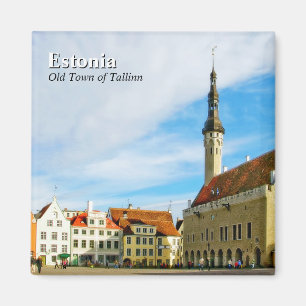 Íman Estônia Tallinn UNESCO Patrimônio Mundial
