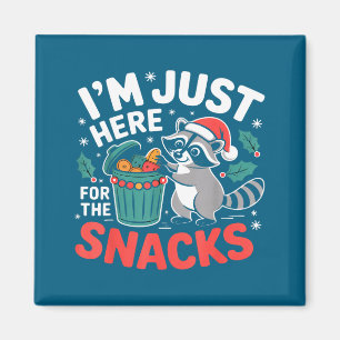 Íman Estou Aqui Apenas Para Os Lanches Natal Divertido 
