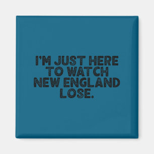 Íman Estou aqui só para ver New England perder Arte Grá