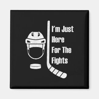 Íman Estou Aqui Só pelas Lutas Funny Hockey (3) 