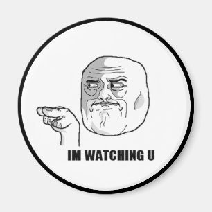 Íman Estou assistindo a cara de banda desenhada.