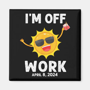 Íman Estou Camisa Eclipse Solar Sol Fora Trabalho