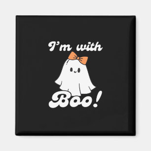 Íman Estou Com Boo Divertido Retro