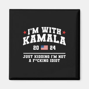 Íman Estou com Kamala só brincando de voto engraçado Do