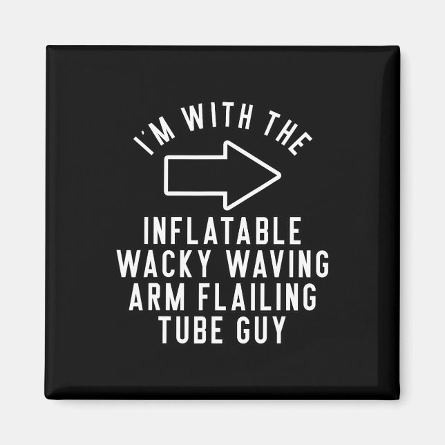 Íman Estou com o braço de ondas inflável (Frente)