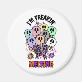 Íman Estou derretendo fantasmas do Sorvete do Halloween