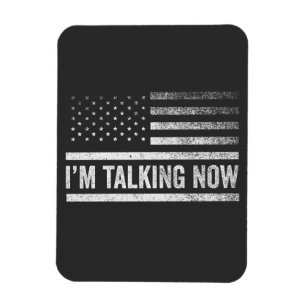 Íman Estou falando agora do debate presidencial de Trum