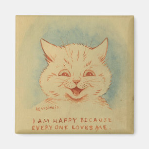 Íman Estou Feliz Porque Todo Mundo Me Ama (Ginger Cat)